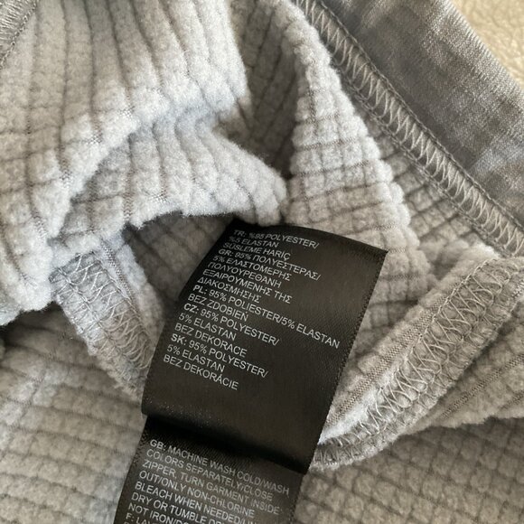 The North Face Sweatshirt Mens XXL 2X Gray Fleece 1/4 Zip Sweater Pullover Logo - Picture 8 of 13